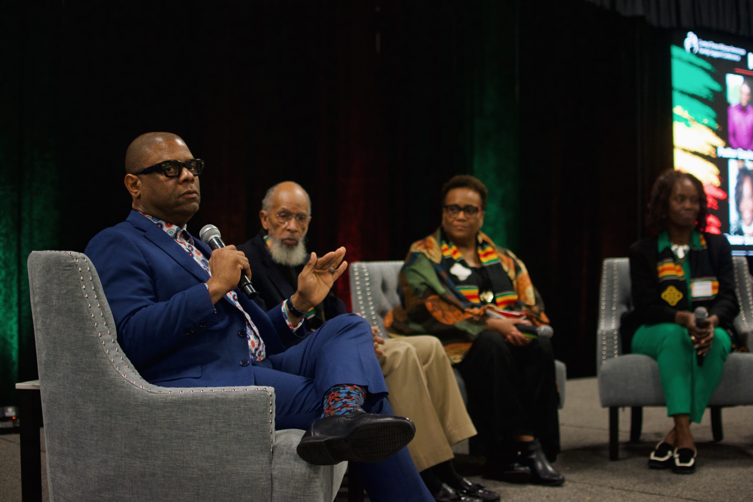 Panel discussion at the Central Texas African American Family Support Conference